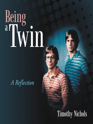 cover image of Being a Twin
